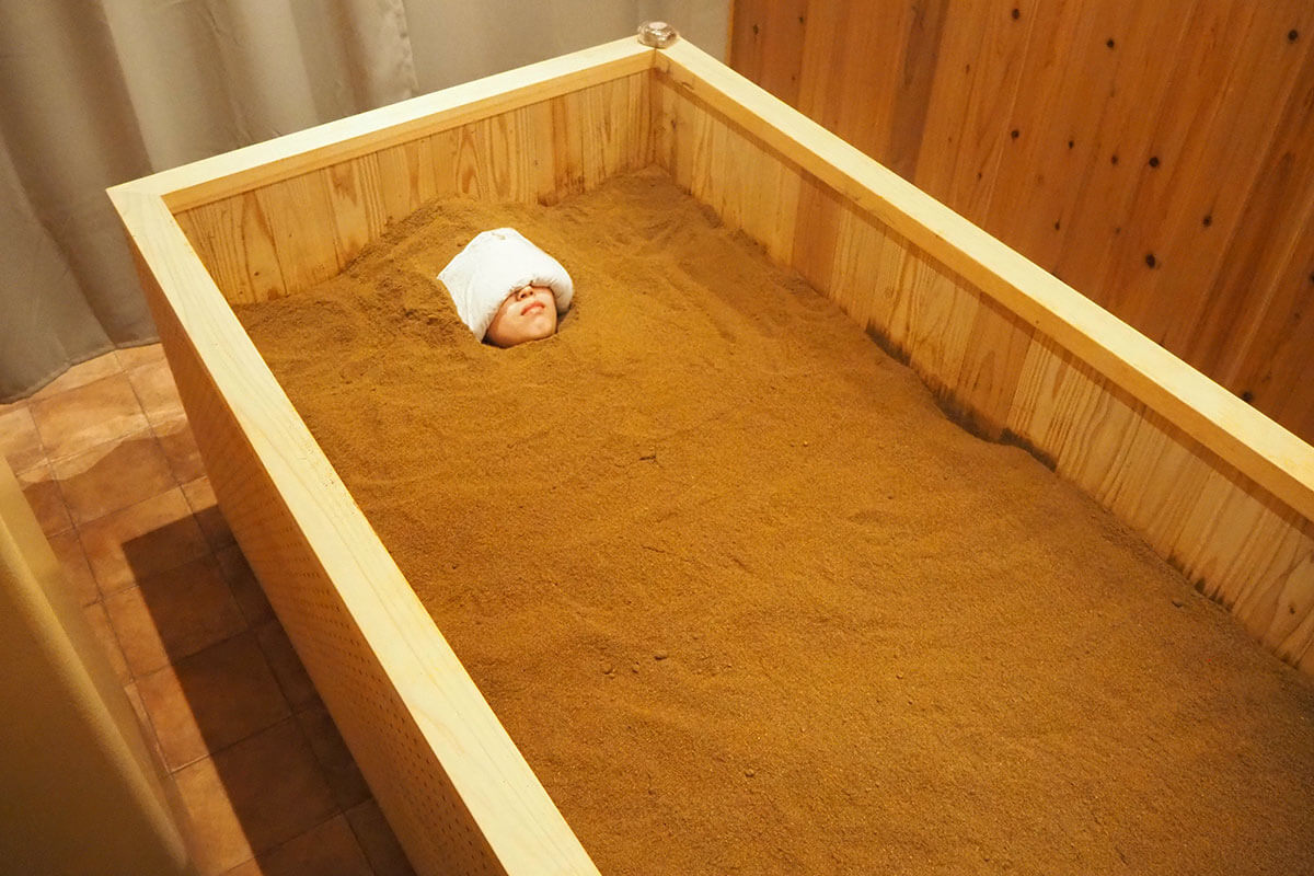 ミノムシになった気分。笑
