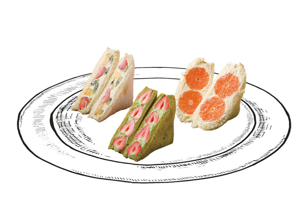 Gion Sugimoto's Fruit Sandwiches