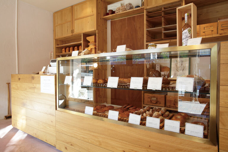 Interior view of Nakagawa Wheat Shop