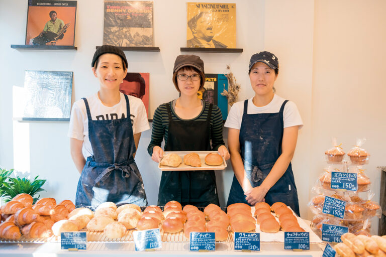 Interior view of Nitta Bakery