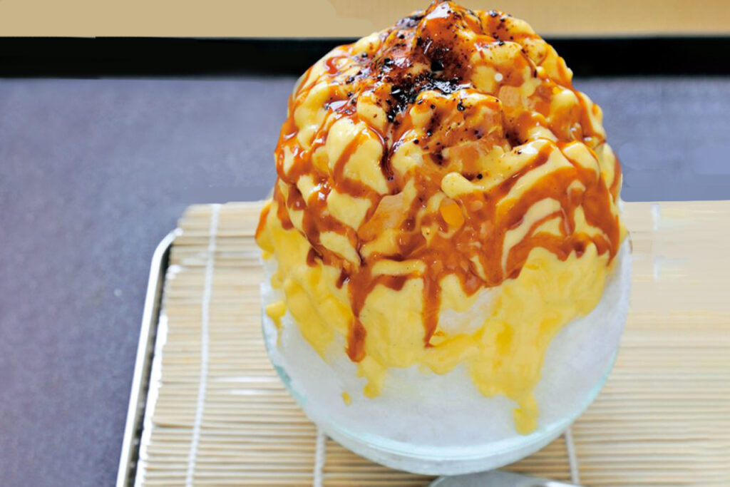 Confectionery/Sabo Cheka's pudding shaved ice