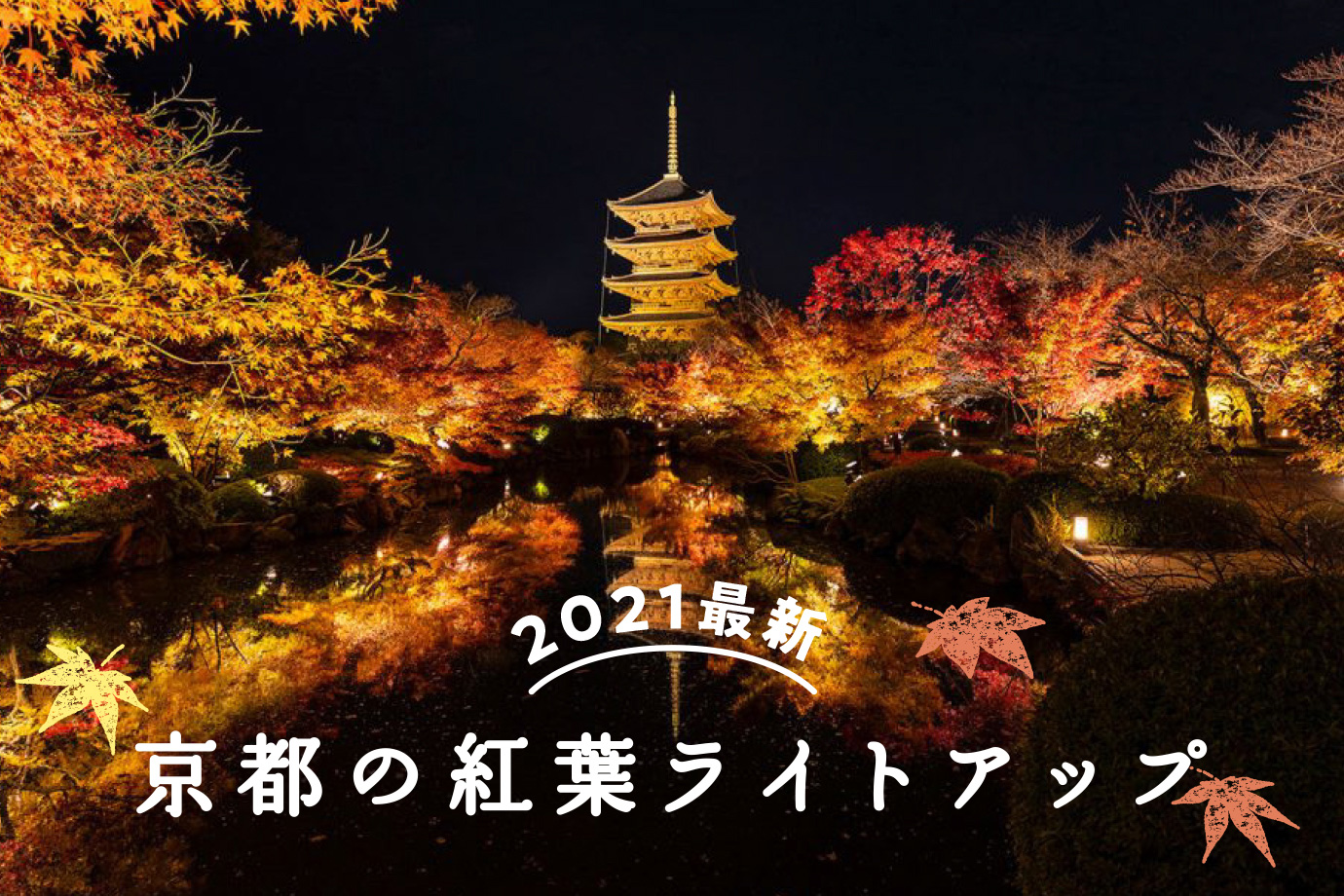 21最新 京都の紅葉ライトアップ17選 M エム Kyoto By Leaf