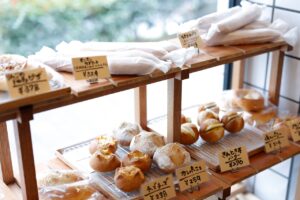 A bakery built in Marutamachi that is close to farmers [hinami]