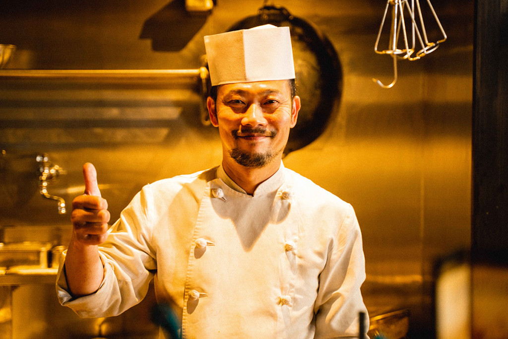 Chef Sumiyoshi of Private House Sumiyoshi