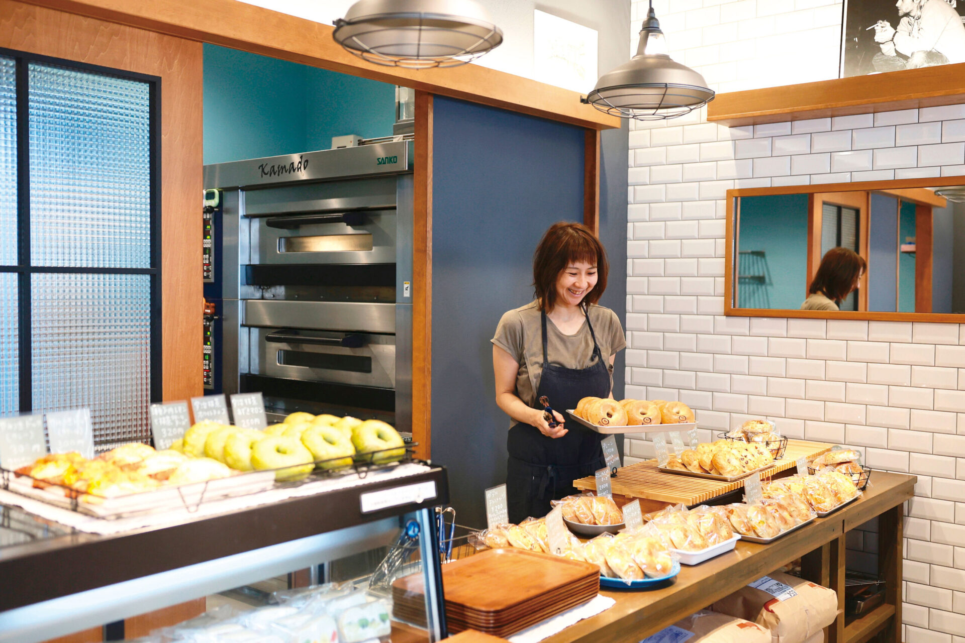 oll kyoto 完売　Bagel cuff オール Popular bagel specialty store that moved to Uji [kuuneru no