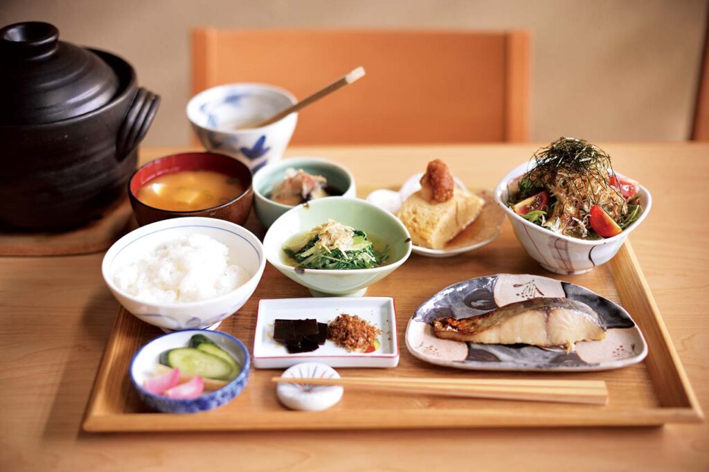 Shunsai Imari's morning limited Japanese set meal