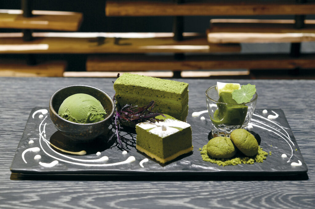 Gion Kitagawa Hanbei's matcha degreinezon