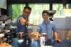 Owned by Akihiro Okada, a barista who has won many titles