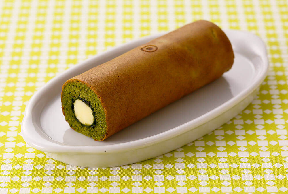 Mar Blanche's dark green tea thin rolls