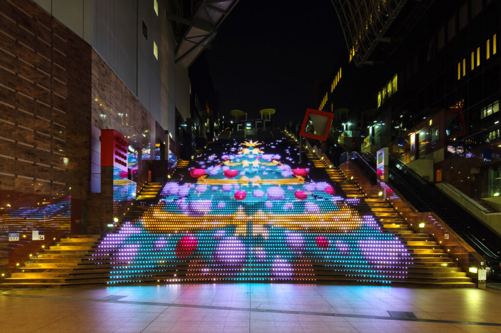 Kyoto Station Building Light Fantasy 2021