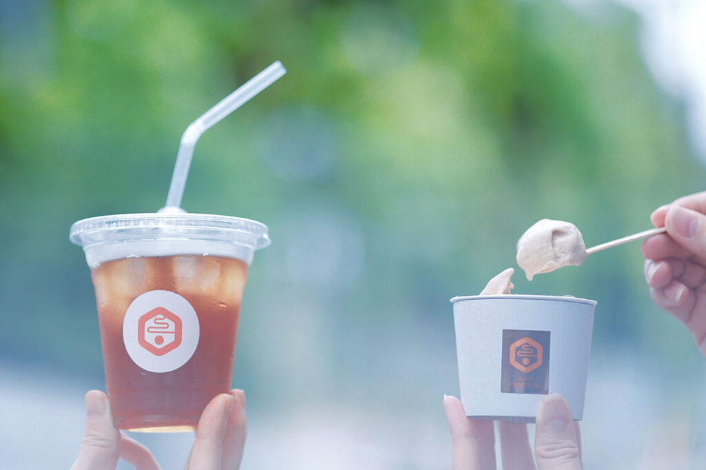 CRAFT COFFEE&GELATO KUNZU:DO original flavored coffee and original gelato