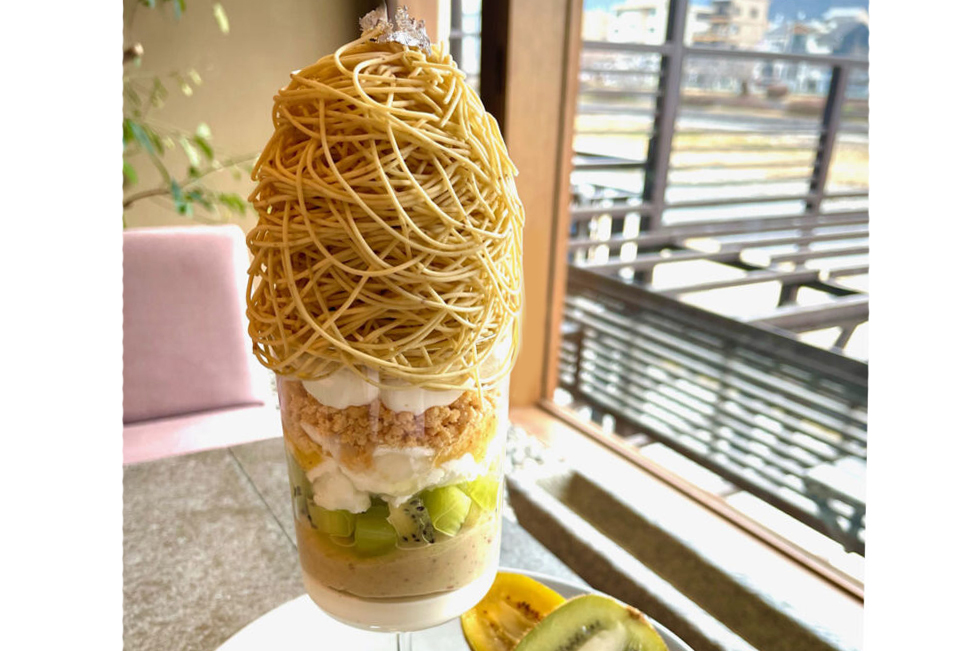 和栗専門店 紗織のパフェ