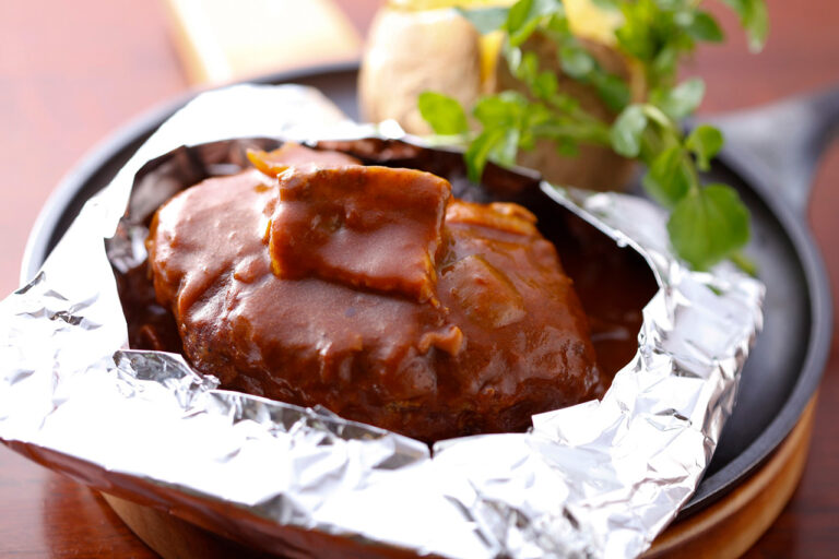 Capital Toyo-tei hamburger steak