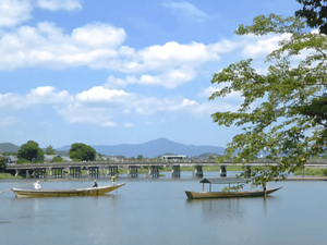 Arashiyama's backstage attractions