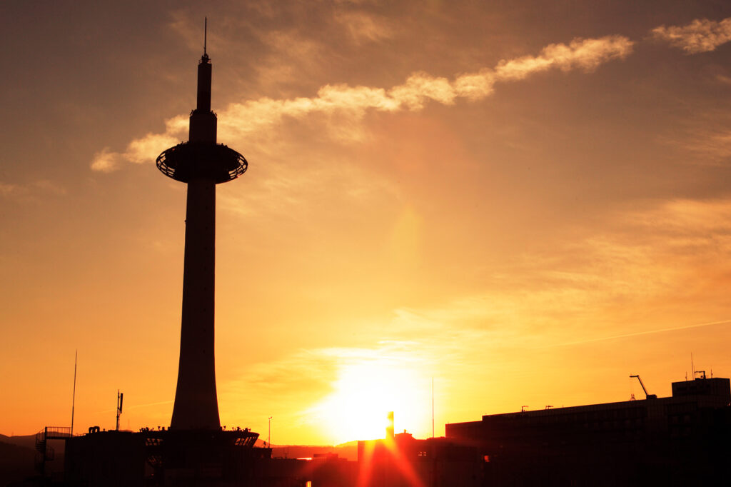 Kyoto Tower Observation Deck