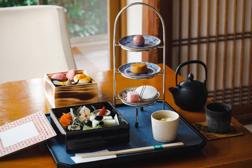 Afternoon Tea at Suiran Luxury Collection Hotel Kyoto