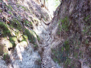 Ancient road of Kyoto, Unmo-zaka and the boundary