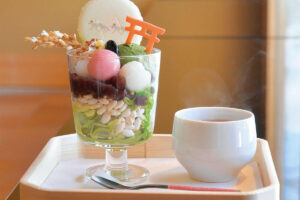 Japanese Parfait in Kyoto