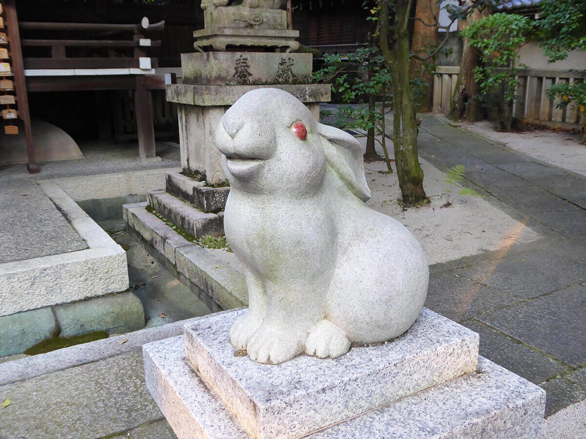 京都の摩訶異探訪】仲秋の名月PartⅡ・月うさぎと京のうさぎ神社「岡崎