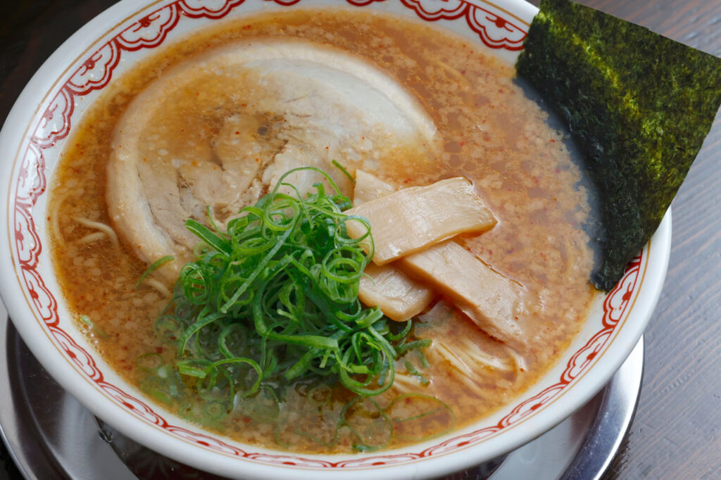 Ramen Sugi Chiyo no Ramen（杉千代拉面）。