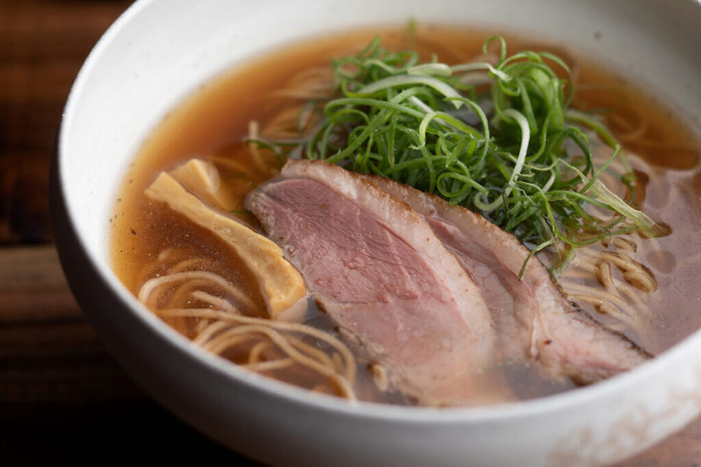 Menroku menroku Karasuma Oike's Kamo Dashi Soba