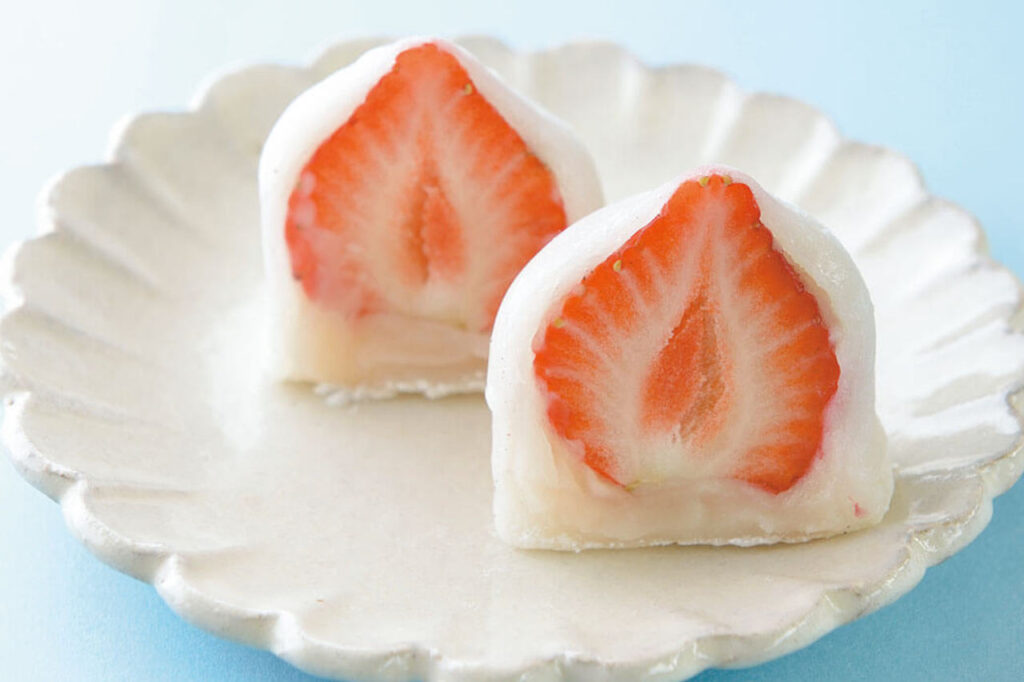 Wakamatsu's Strawberry Daifuku