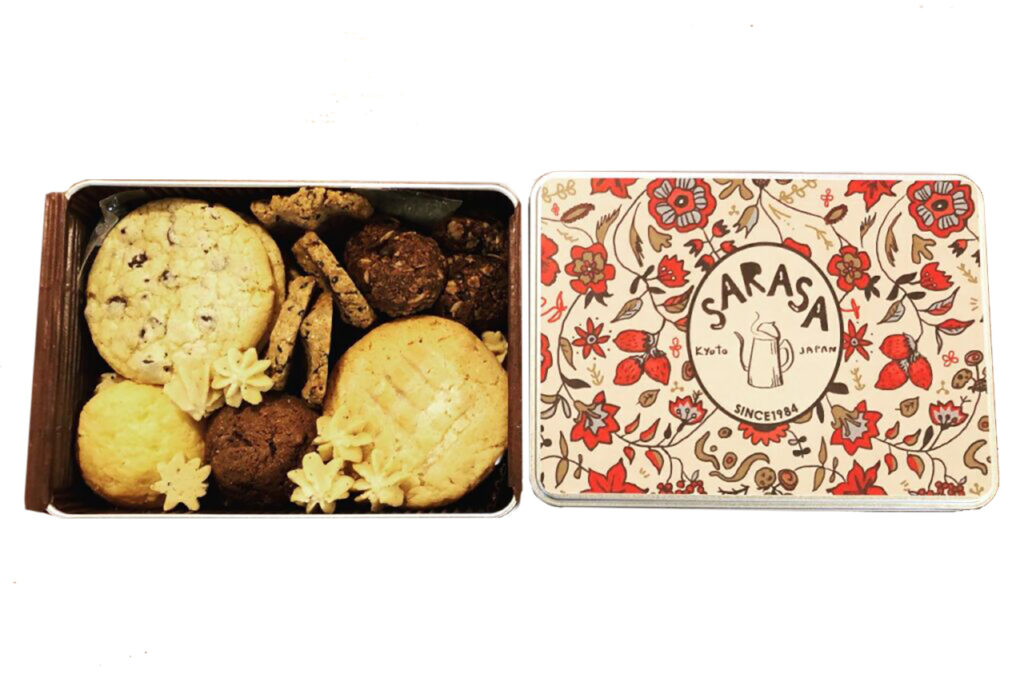 SARASA BAKESHI KOUBOU SARASA Cookie Tin M Size