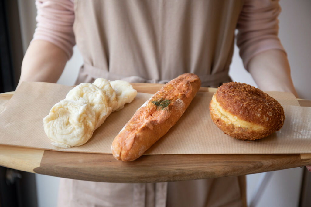 Three kinds of Regaluce bread