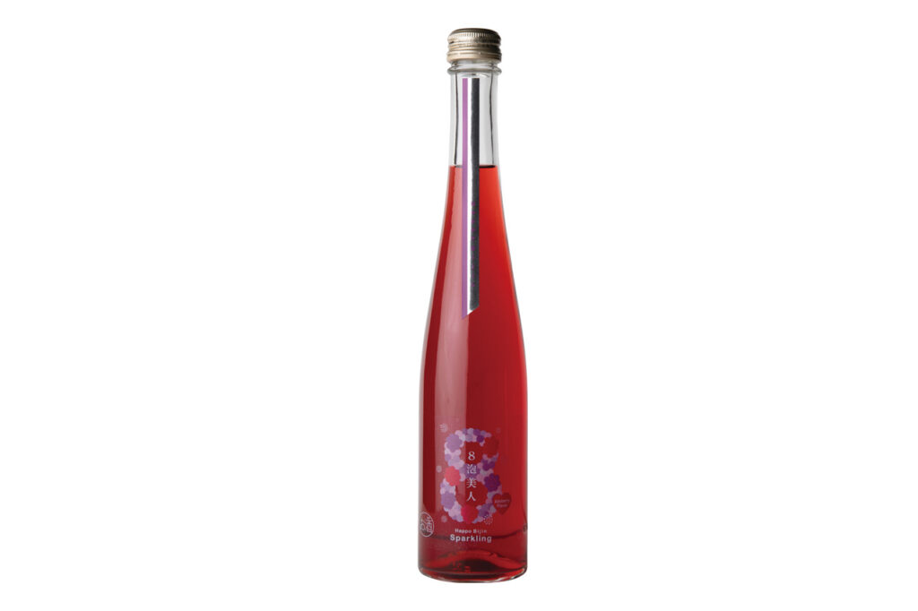 竹内清酒厂的8种泡沫美人红莓味