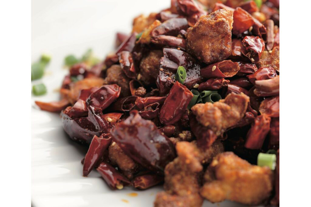 Machiya Sichuan: Stir-fried Chicken with Chongqing Chili Peppers in Starry Moonlight