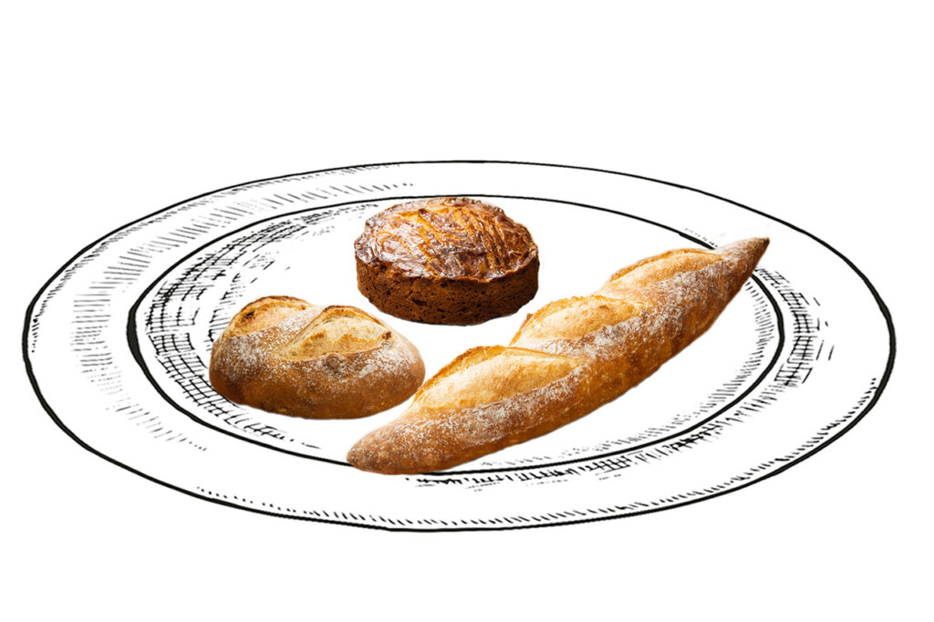 Boulangerie Galopainのパン