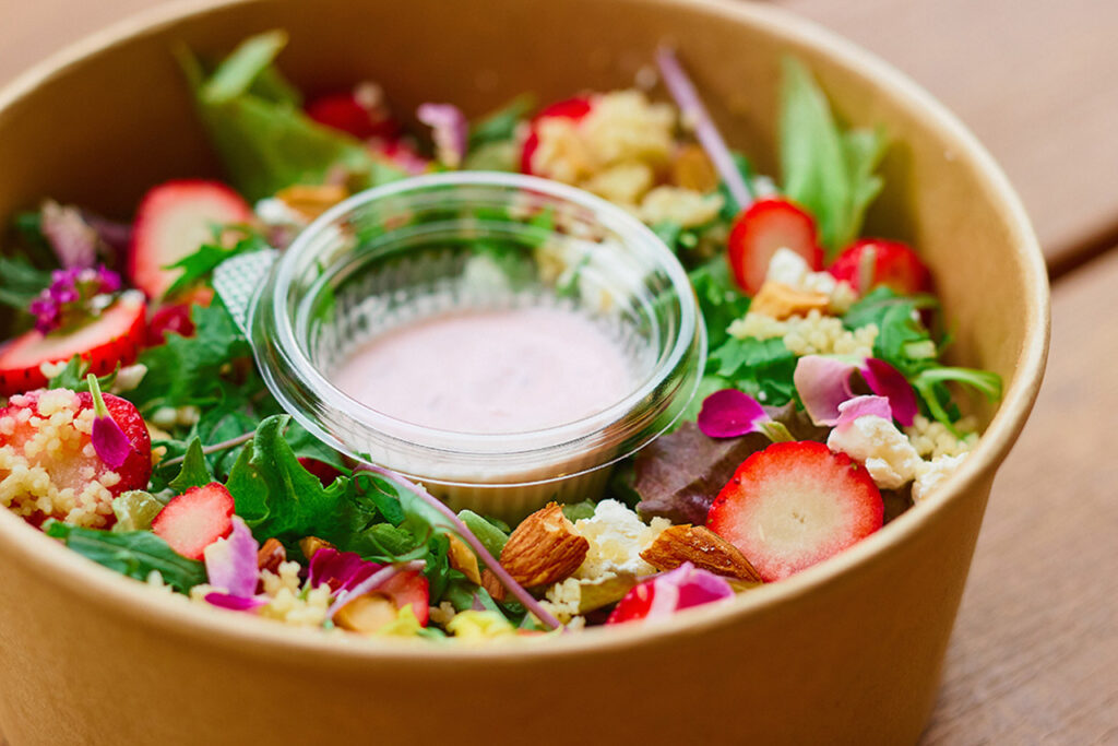 GOOD NATURE SATION's Market Strawberry and Couscous Salad