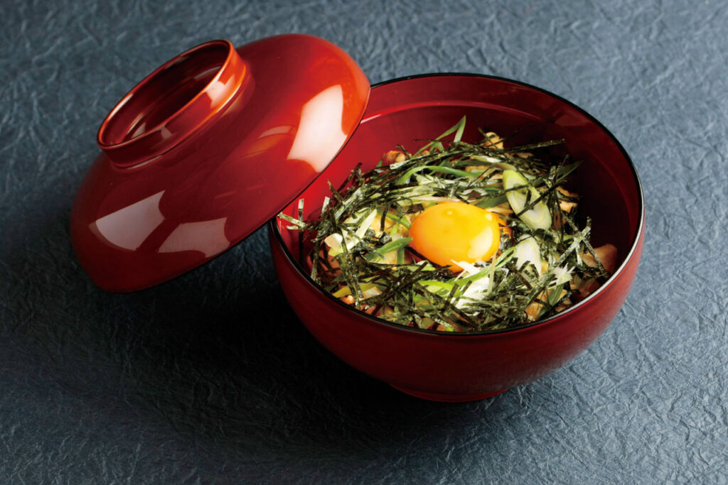 Kyoto Cuisine Tori Rice Oyako-don (Bowl of Bird and Child)