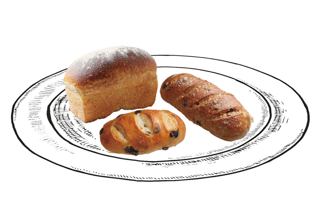 ‘apelilaのパン