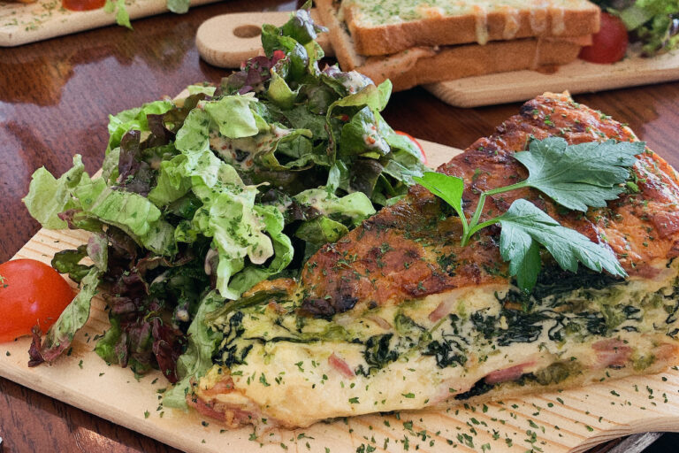 Quiche at Kawa Cafe