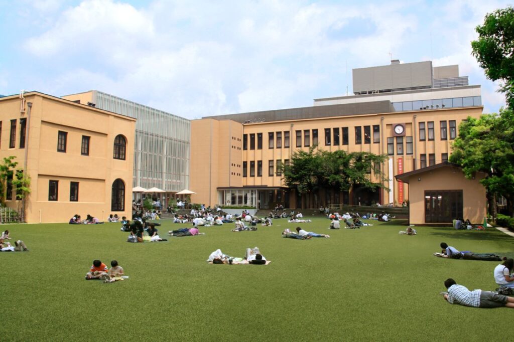 Exterior view of Kyoto International Manga Museum