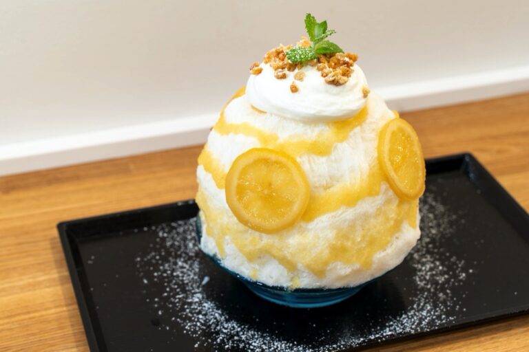 京氷ゆきみ庵のハニーレモンチーズ
