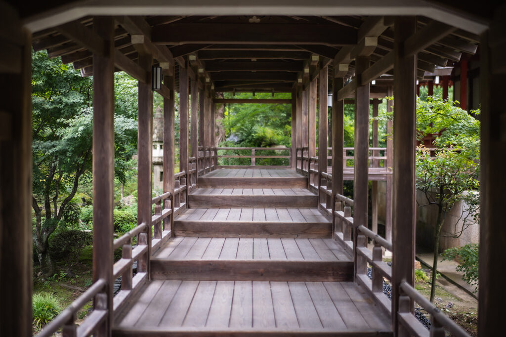 大覚寺の入り口