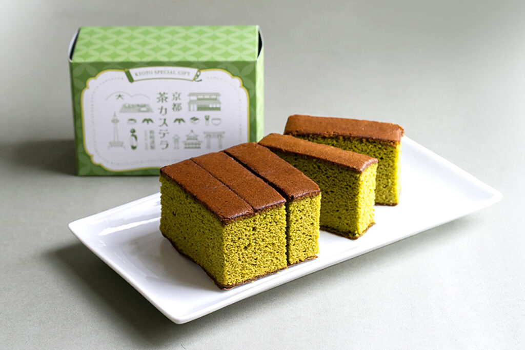 Kyoto tea castella