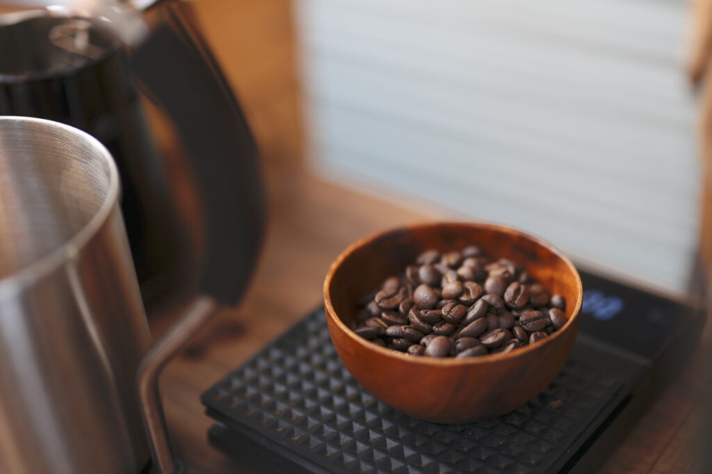 coffee stand coffee beans