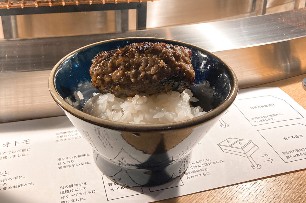 Minced meat and rice Kyoto