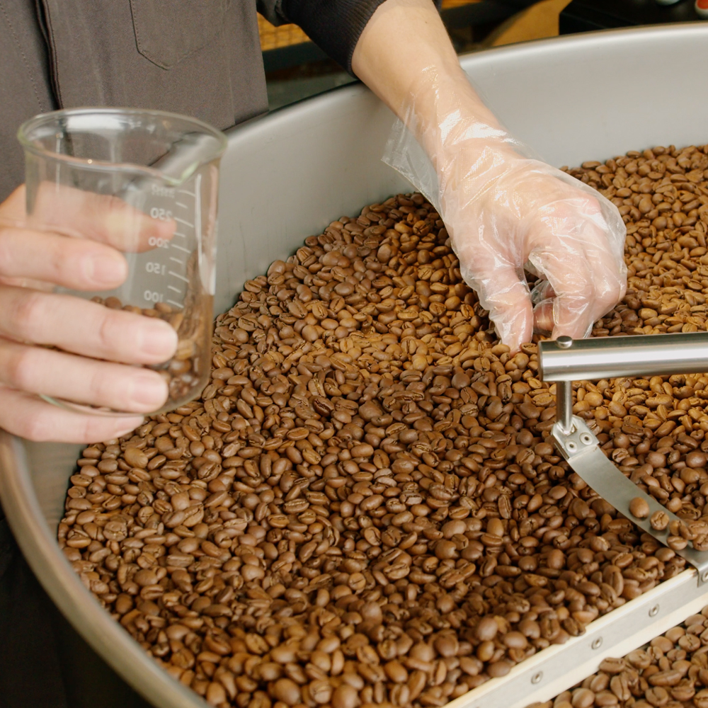 中山咖啡烘焙工坊精选的4种咖啡（咖啡豆，每种100克）