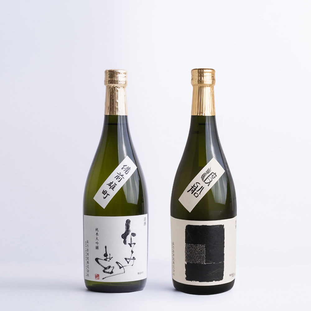 Naminode Junmai Daiginjo Omachi + Naminode Junmai Daiginjo Watabune 2-bottle set