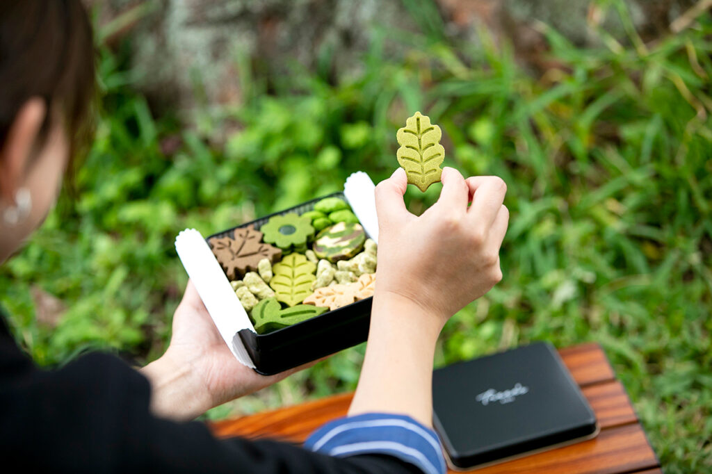 TREEE'S KYOTO 植物饼干罐