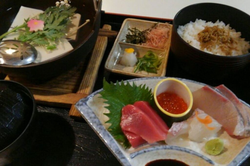 Saganoya's Yudofu Set Meal