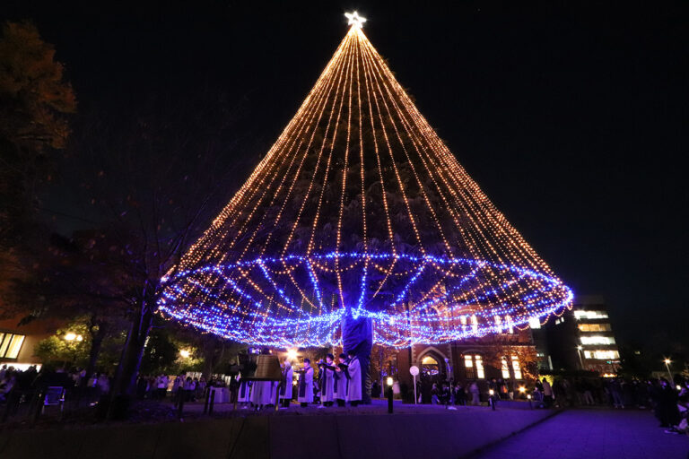 Christmas Illumination at Doshisha University