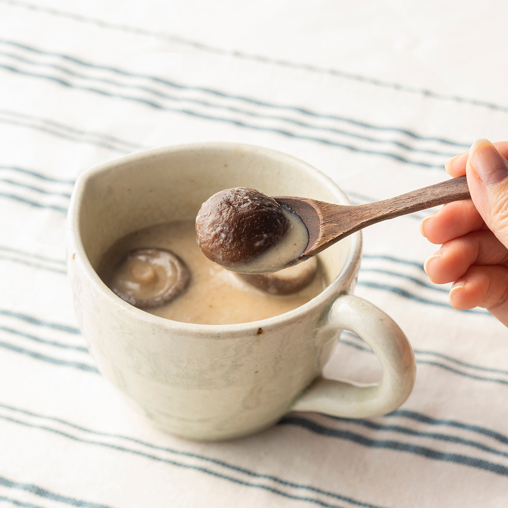 Abias Kyoto Richly ripened potage of mushrooms grown in Kyoto