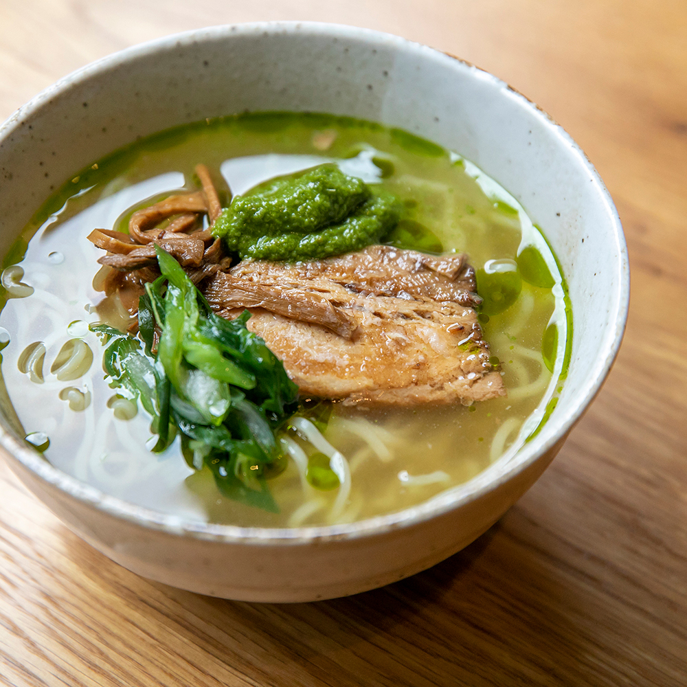 リストランテナカモト　木津川ねぎ塩ラーメン