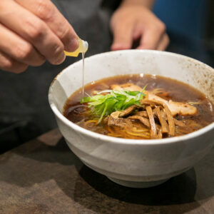 Ristorante Nakamoto aged soy sauce ramen