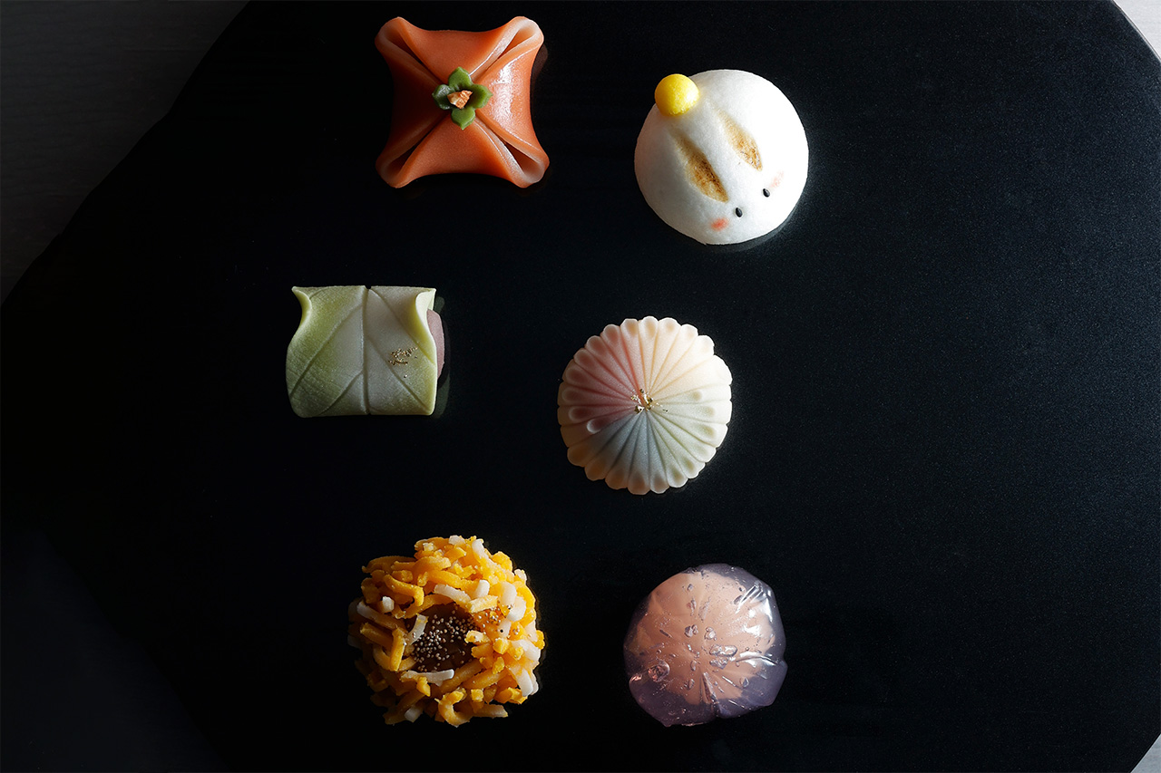 菓子 kinono Experience beautiful seasonal wagashi at Kotobuki Leaf near